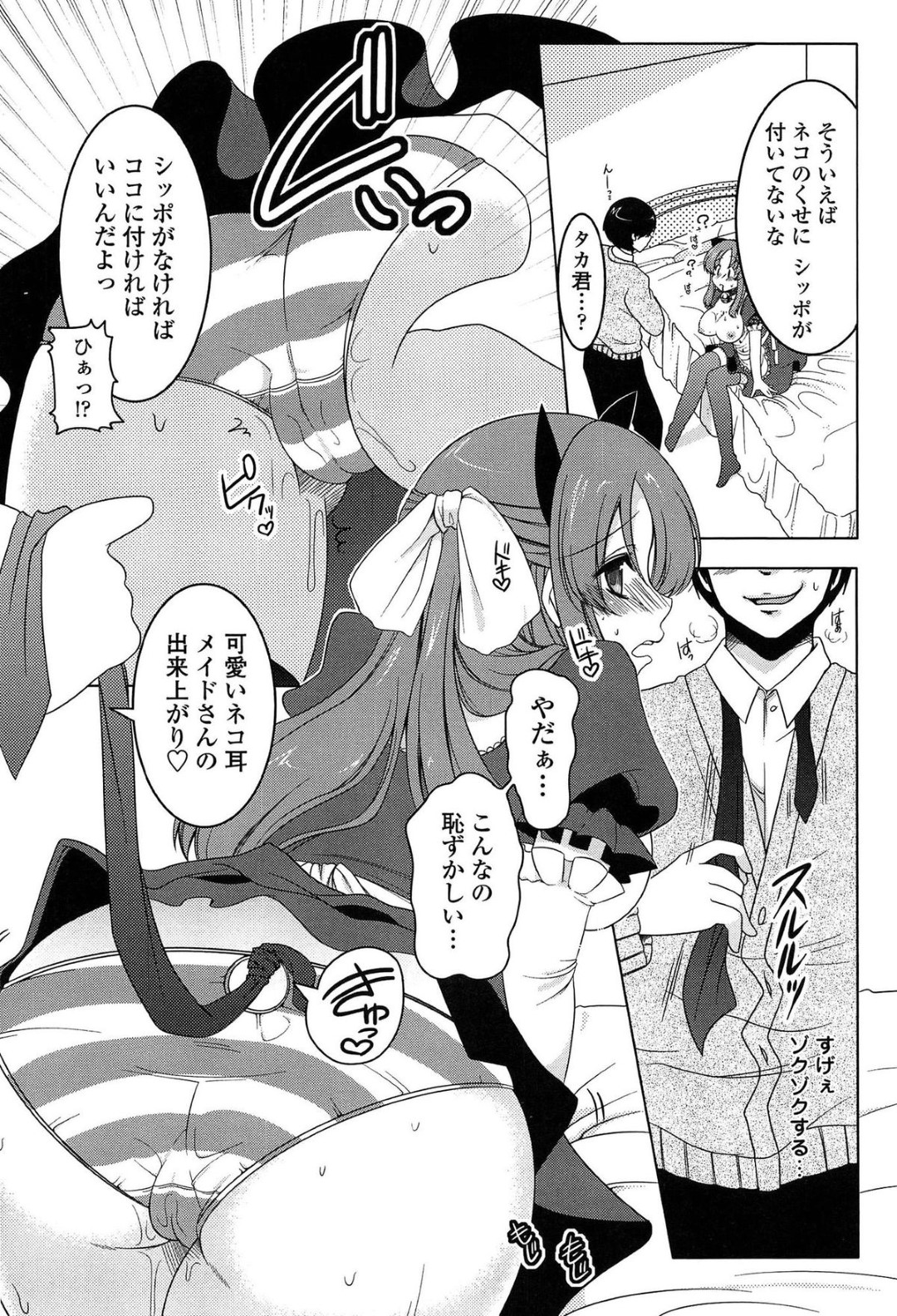 【エロ同人誌】学園生で着る猫耳コスプレをしていた双子の姉に欲情して弟が姉を襲って我慢できず強引にフェラをさせて近親相姦で中出ししちゃう！【雪路時愛：コスプレイン】